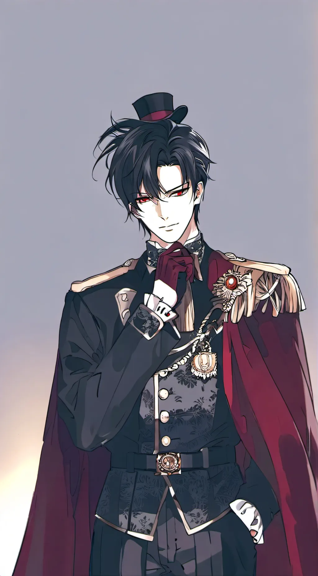 ai character: Xavier Luis x Miya background