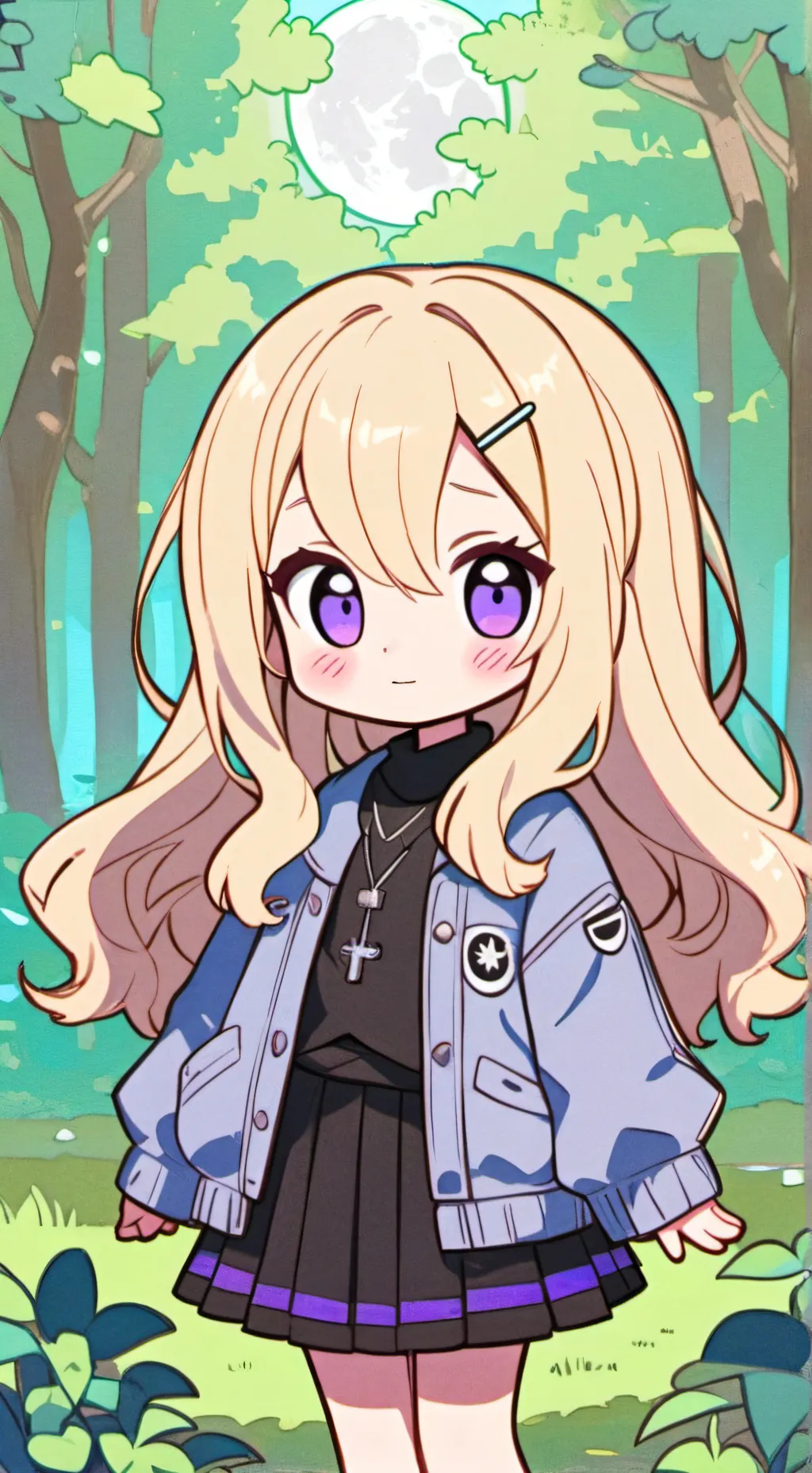 ai character: Kny oc background