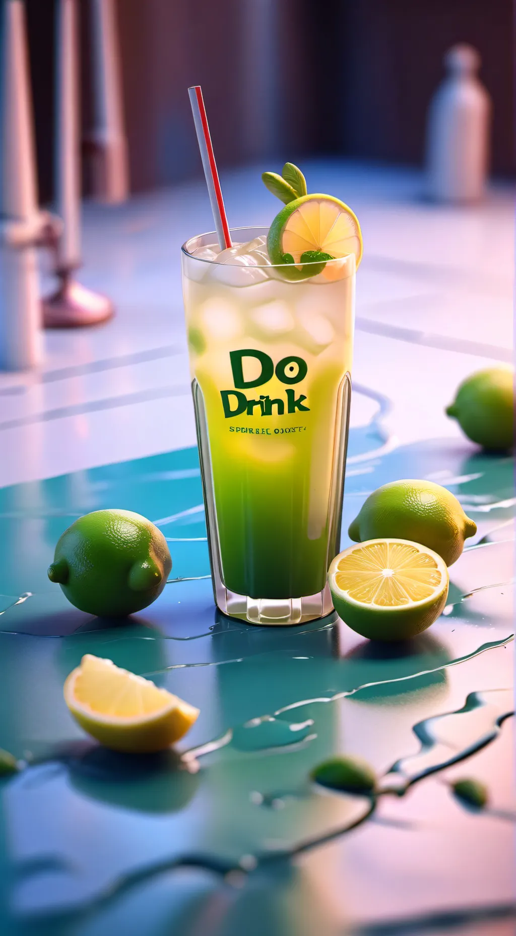 ai character: Lemonade inflation background