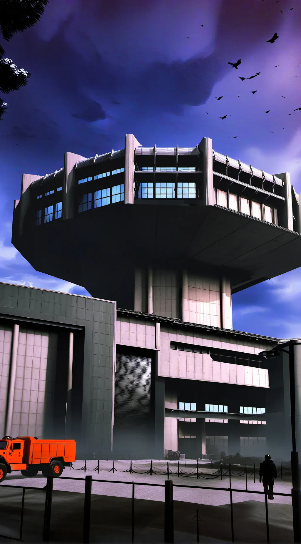 ai character: SCP foundation  background