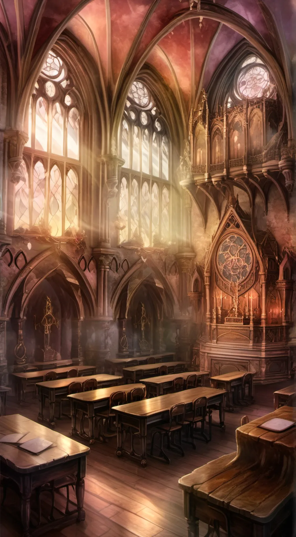 ai character: Mha Panic Attack background