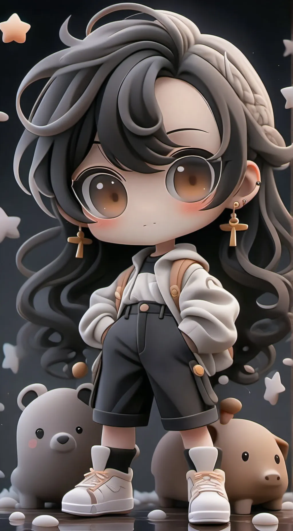 ai character: I QUIT! I QUIT!!!  background