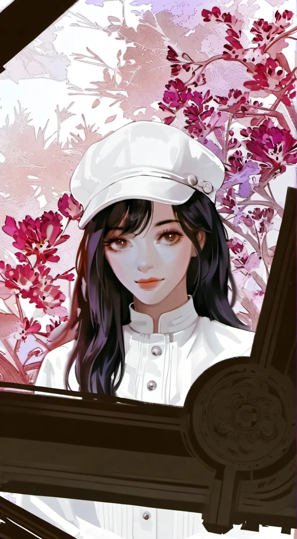 ai character: huntrix sick  background