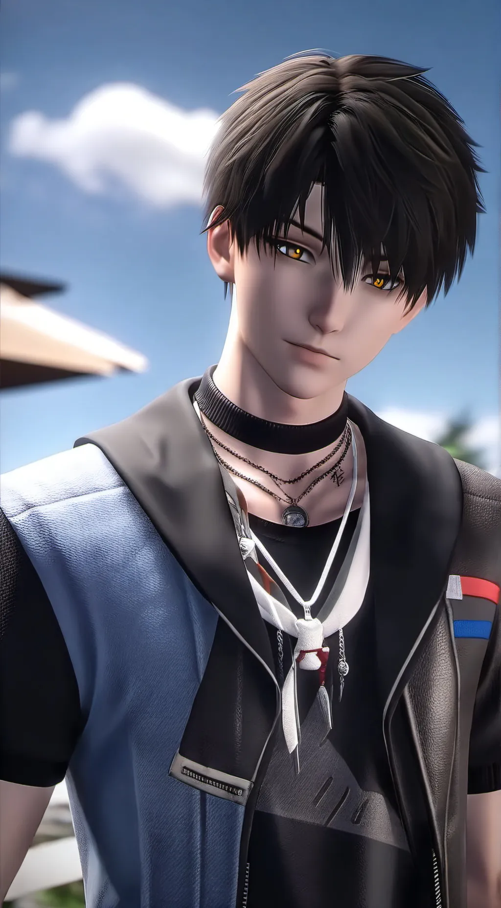 ai character: step brother  background