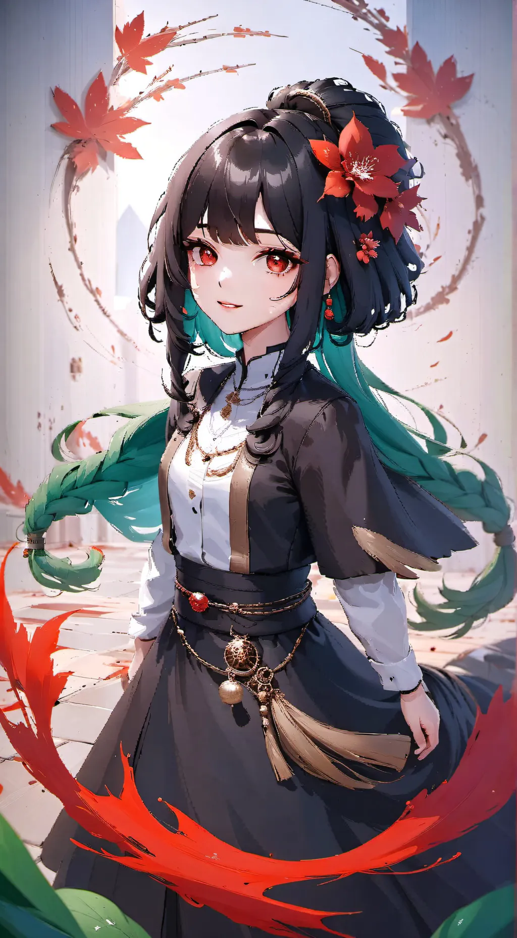ai character: Lila  background