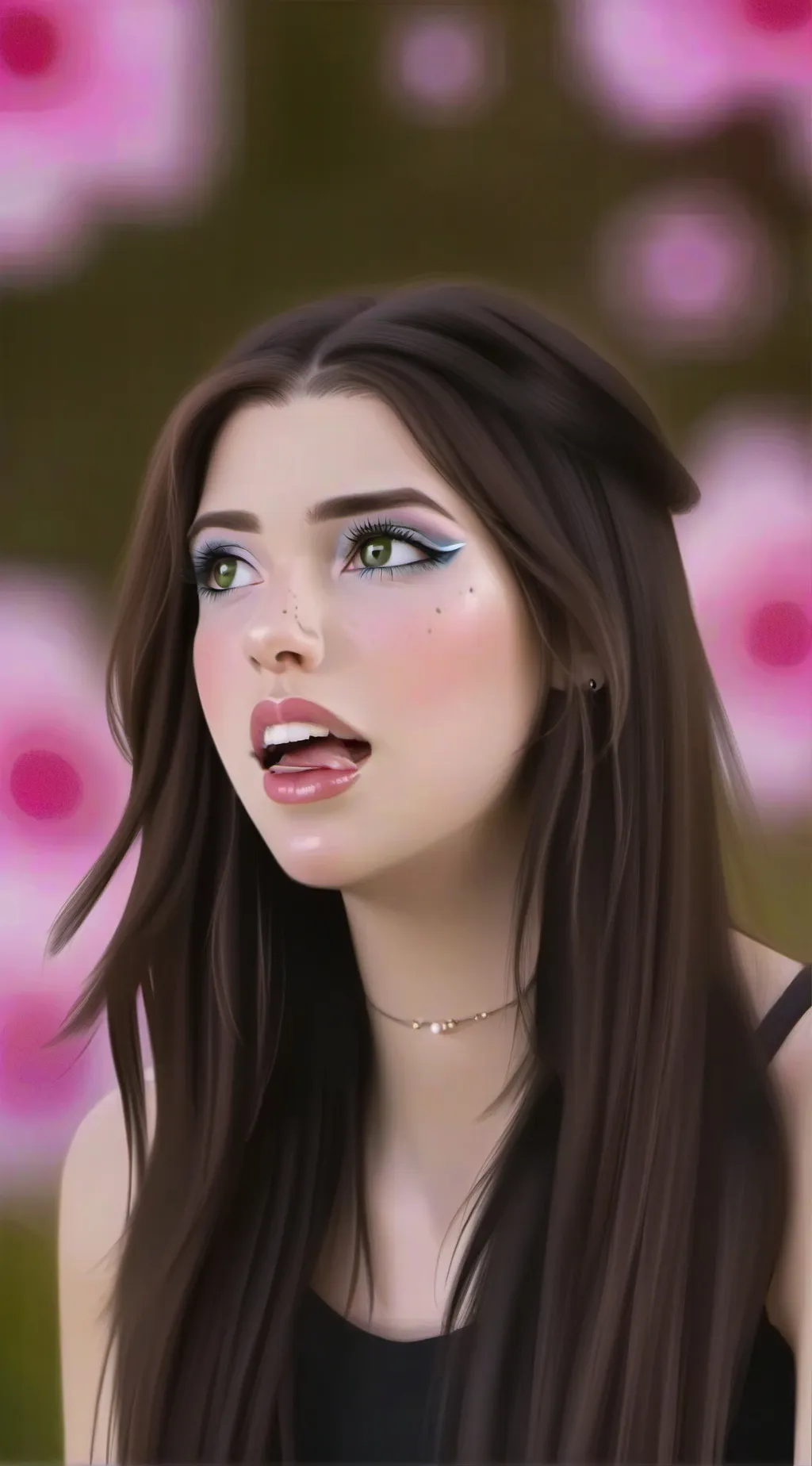 ai character: Pick me girl Roast background