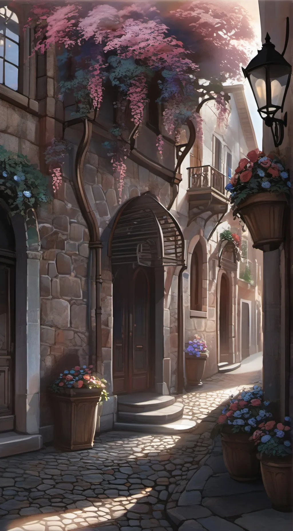 ai character: Sanctuary  background