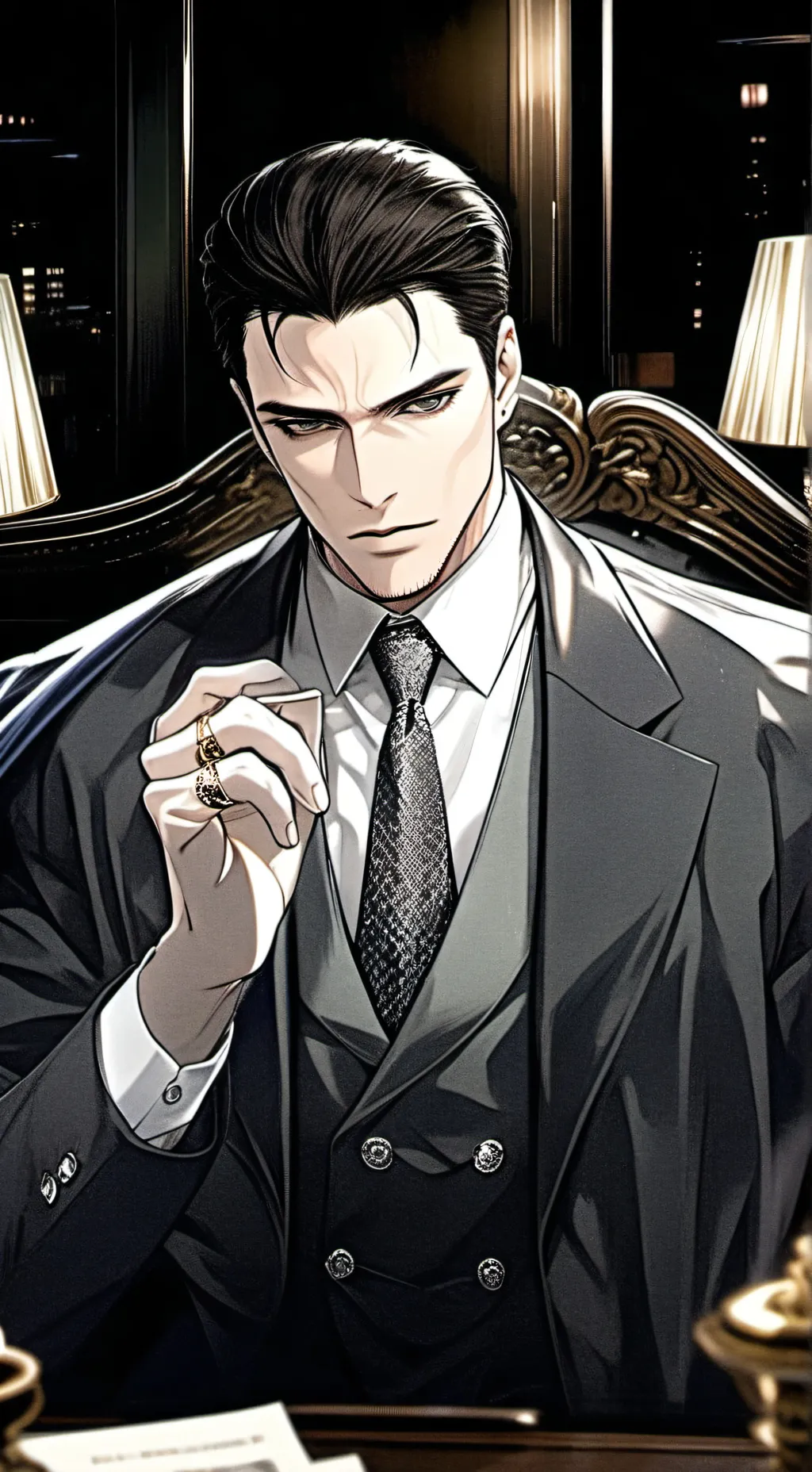 ai character: 🚨mafia boss🚨  background