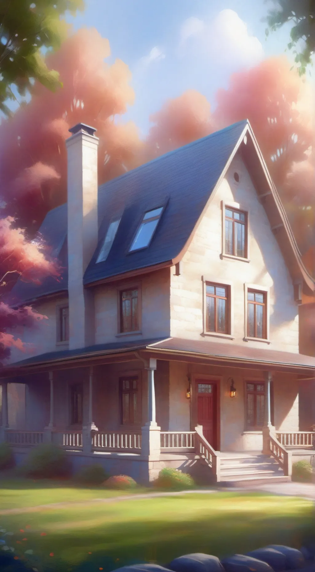 ai character: Who did it? background