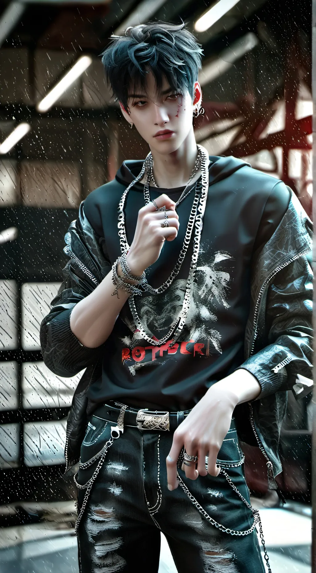 ai character: ♤Kai♤ background