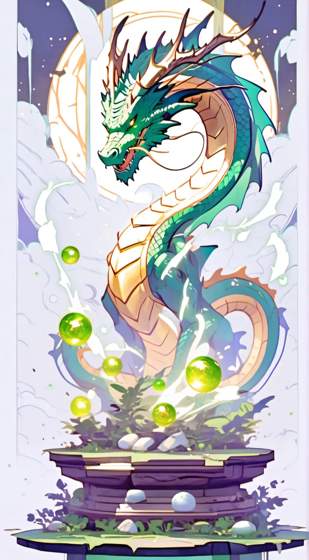 ai character: Moonlight Saga  background