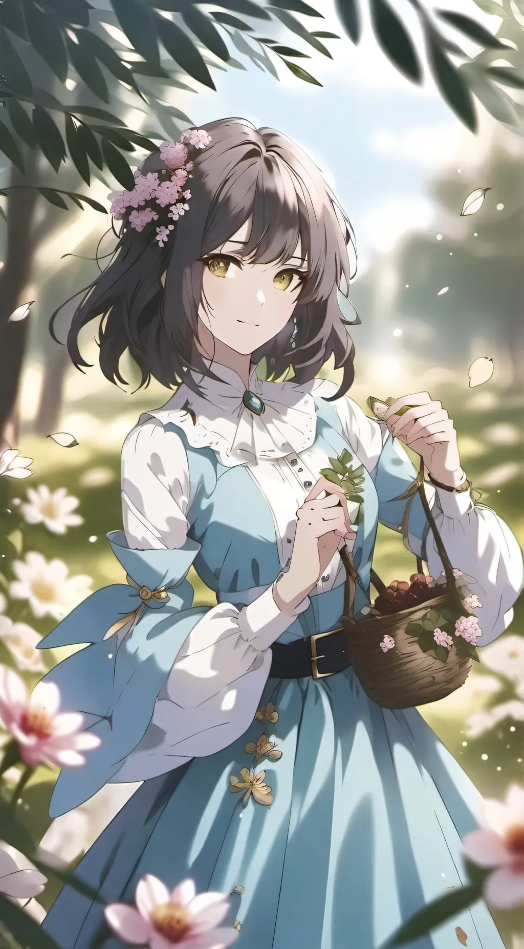 ai character: Mika background