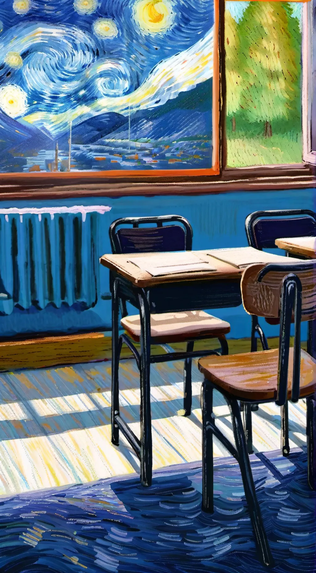 ai character: Mha Panic Attack  background