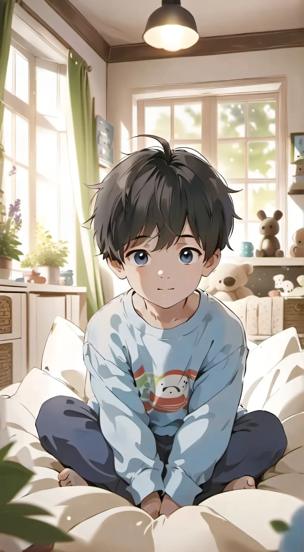 ai character: Luke☆ background