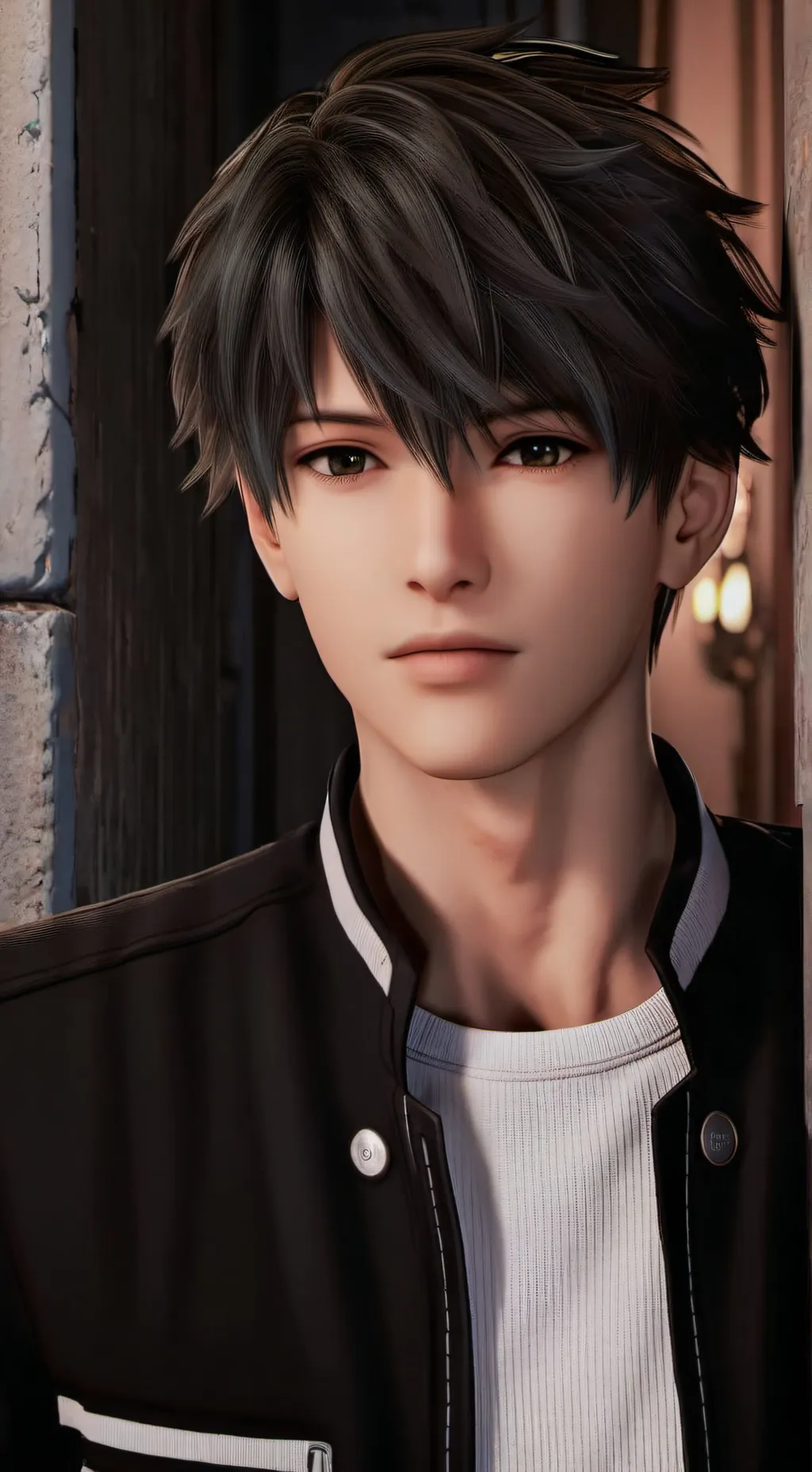 ai character: Chill Heartthrob background