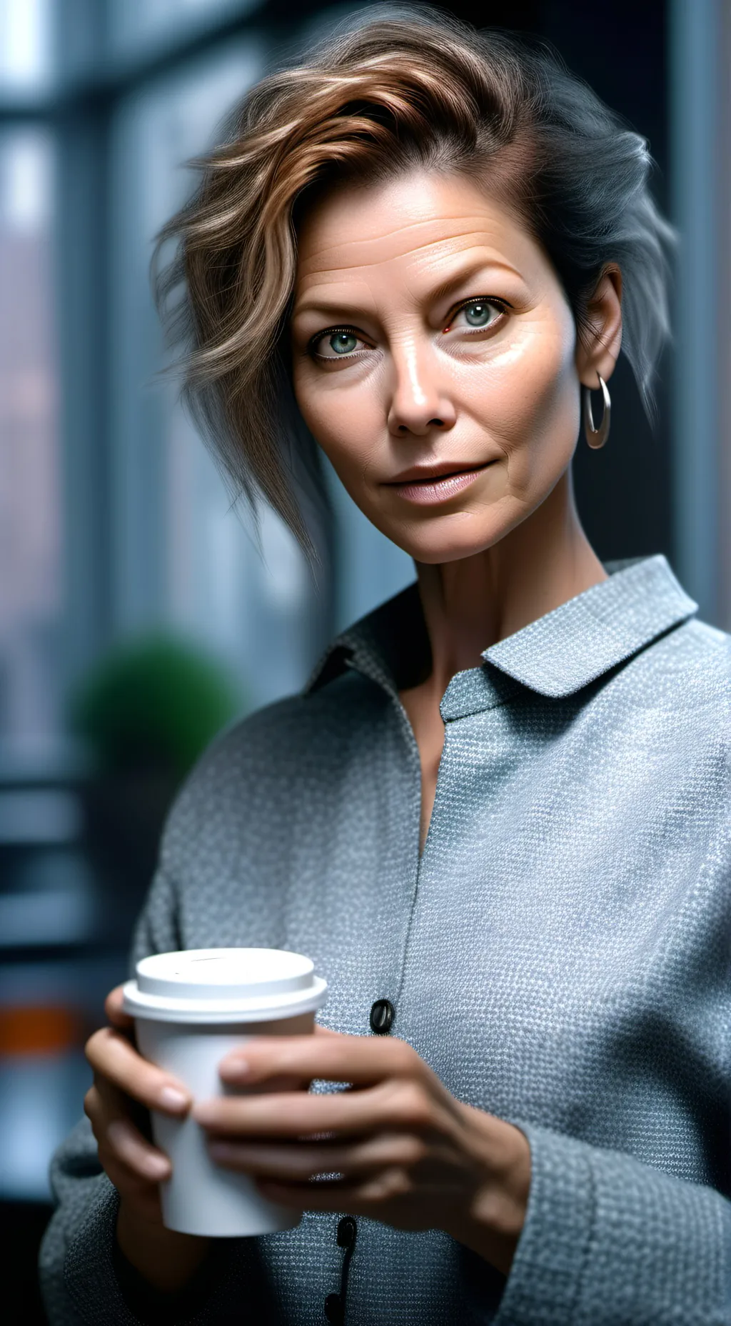 ai character: The Eco-Conscious  background