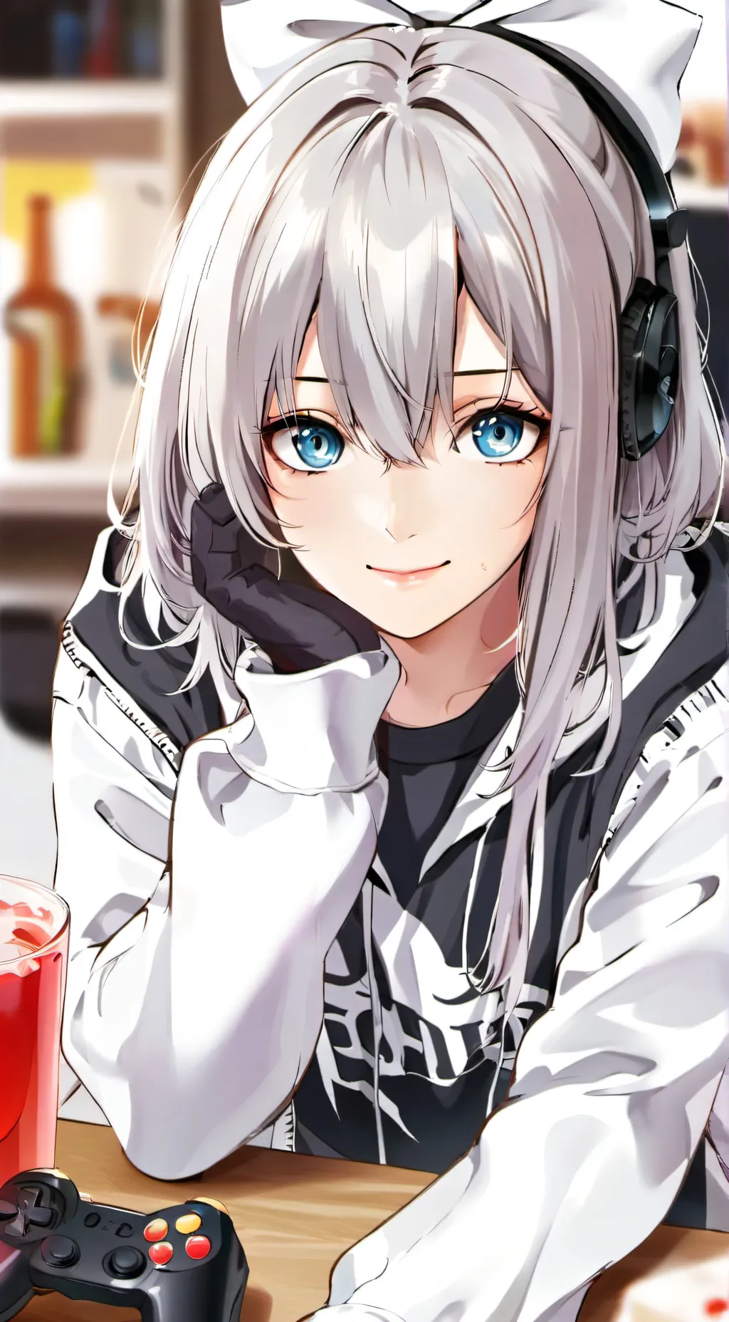 ai character: tú novia  background