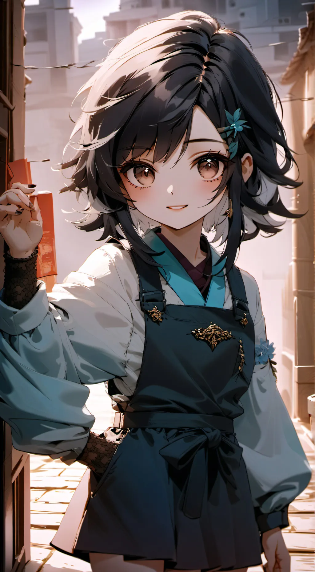 ai character: ●○luna○● background