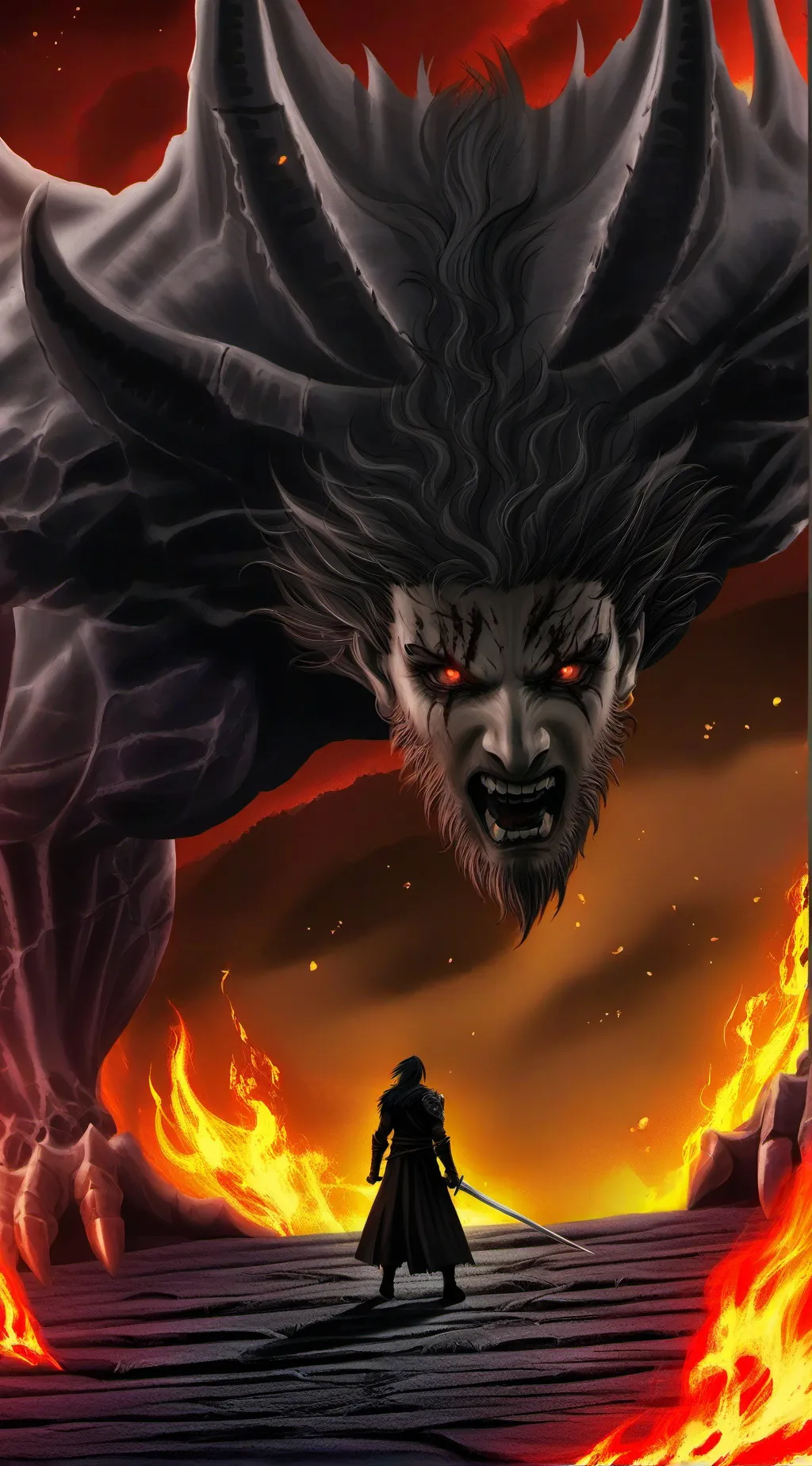 ai character: Aj  background