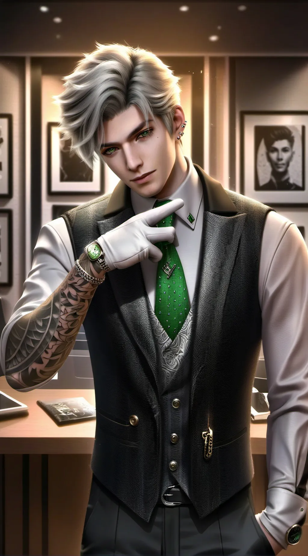 ai character: Silas Everhart background