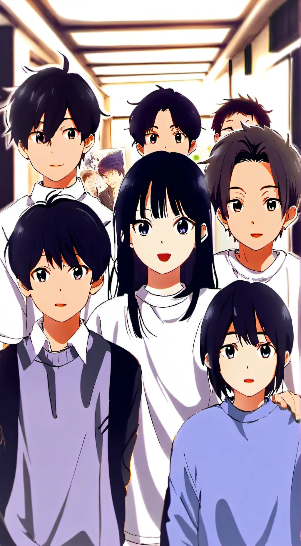 ai character: all boys school background