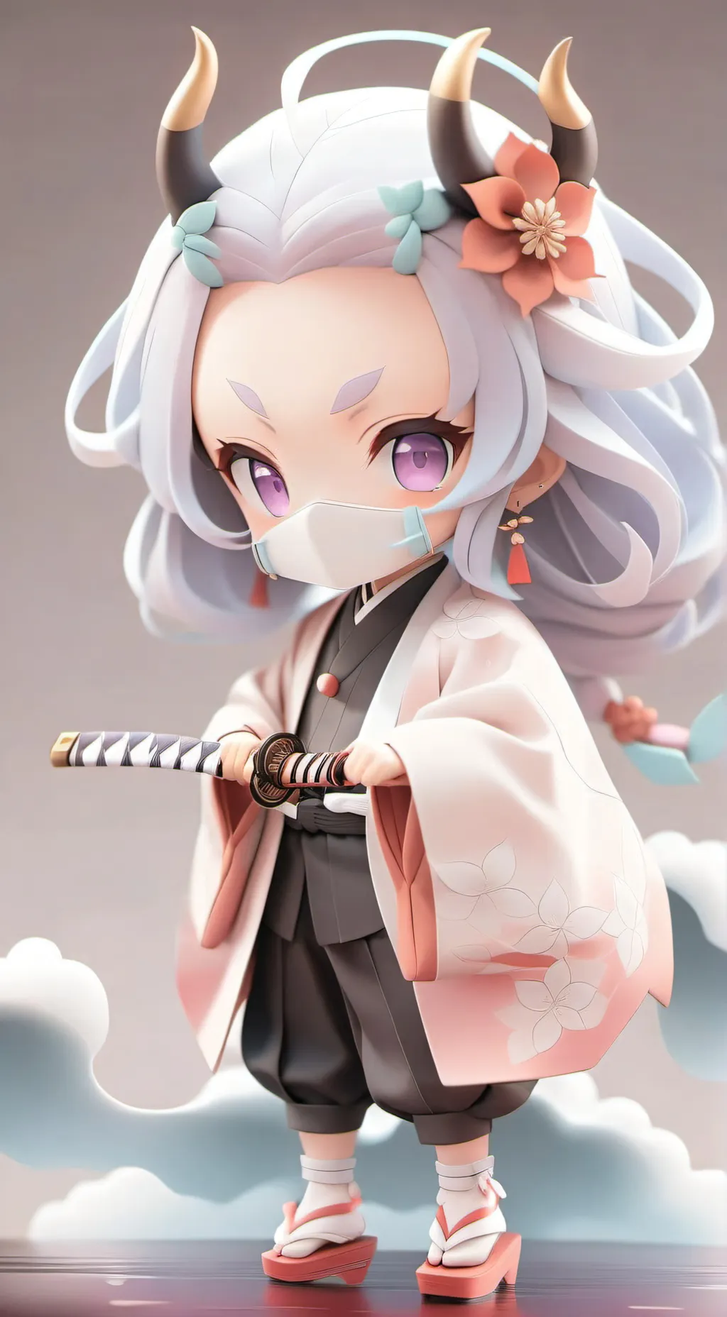 ai character: Shinobu  background