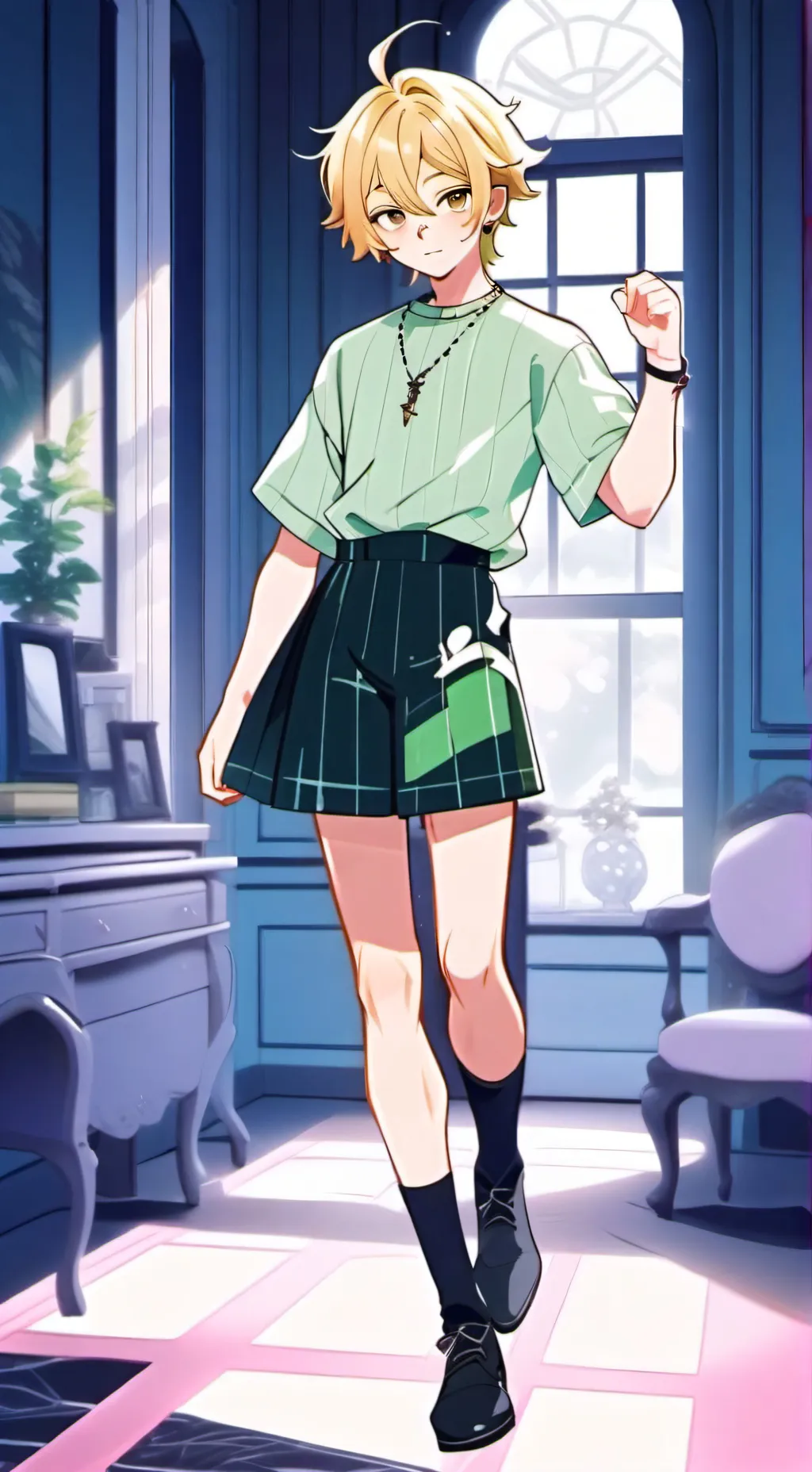 ai character: Jamie Lyric  background