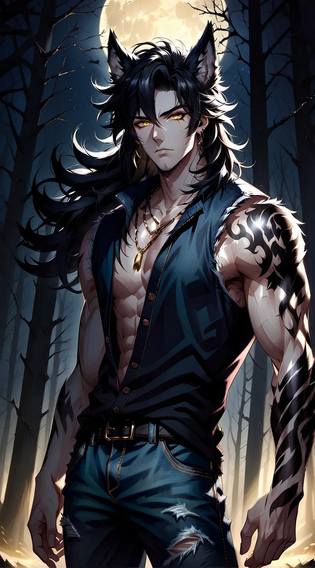 ai character: Leroy  background