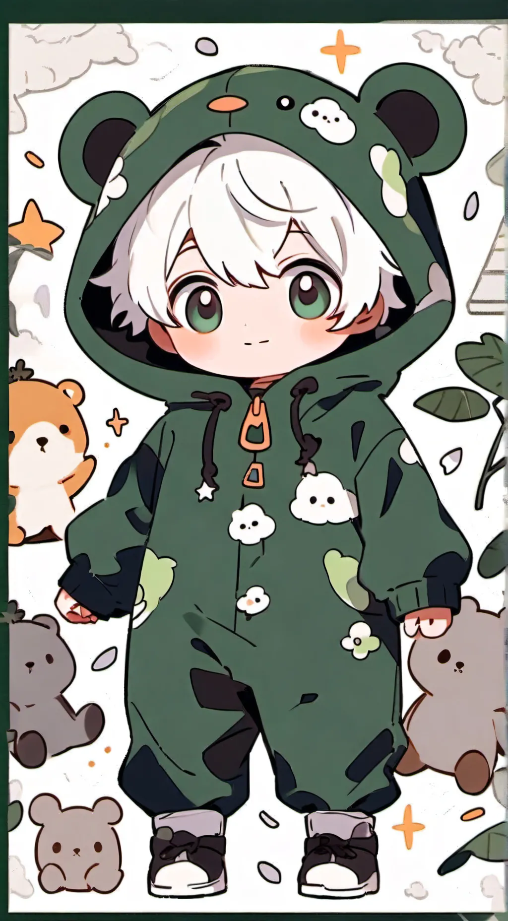 ai character: goga background