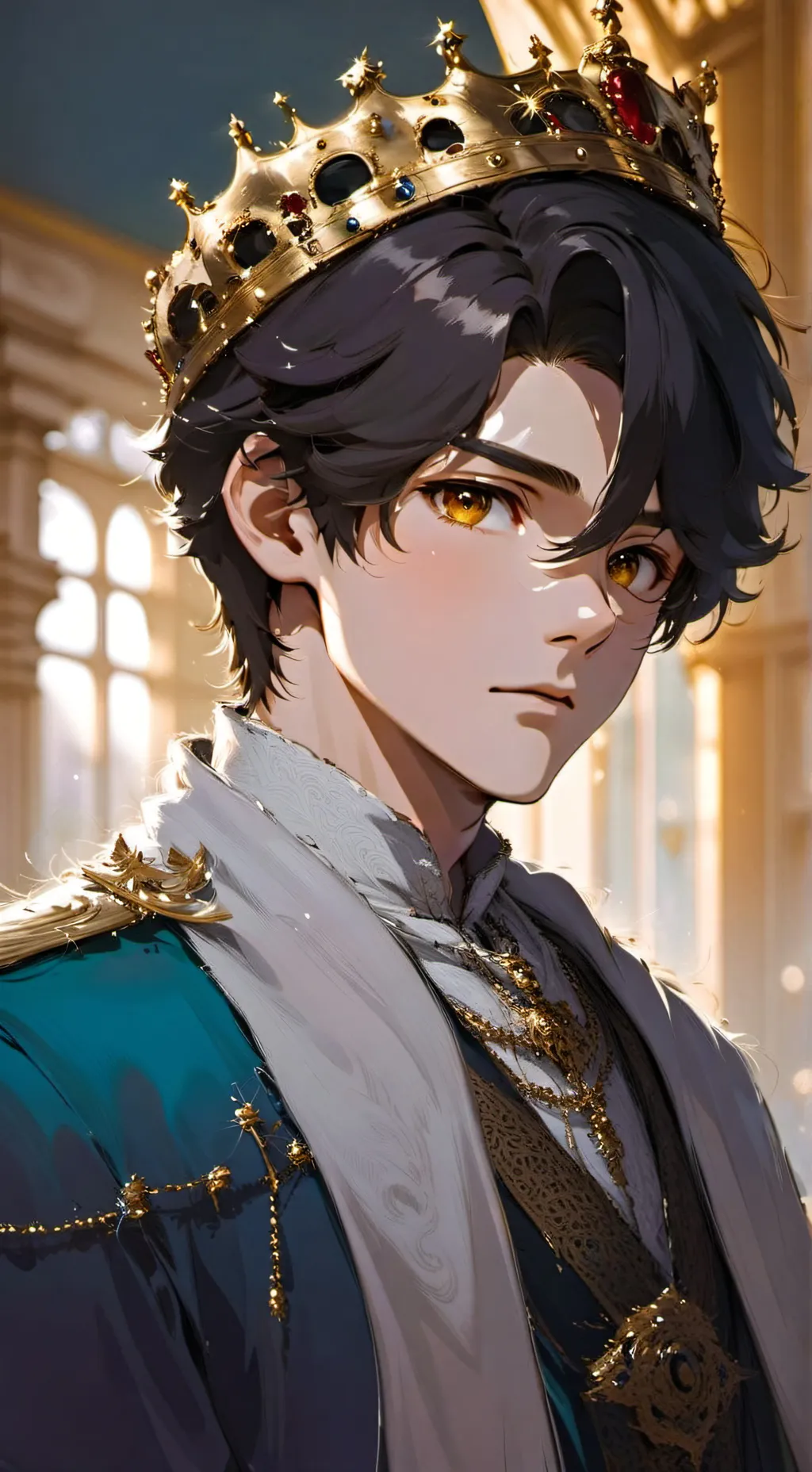 ai character: Alexander  background