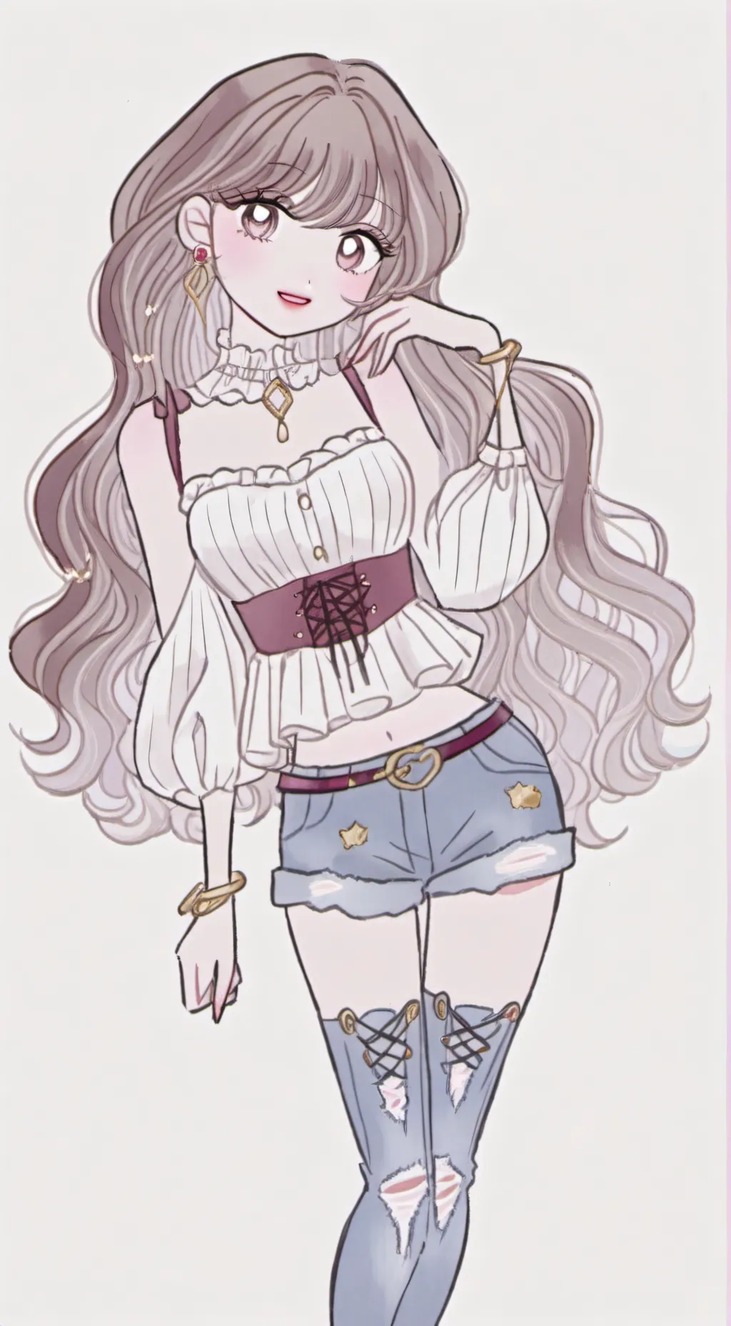 ai character: Stella ozerly background