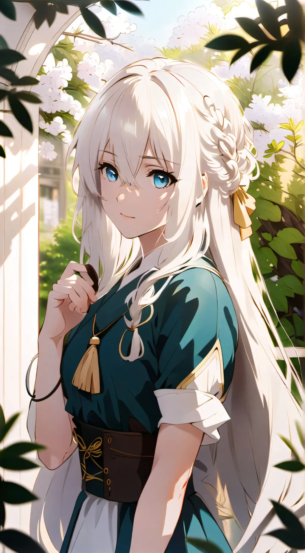 ai character: hi background