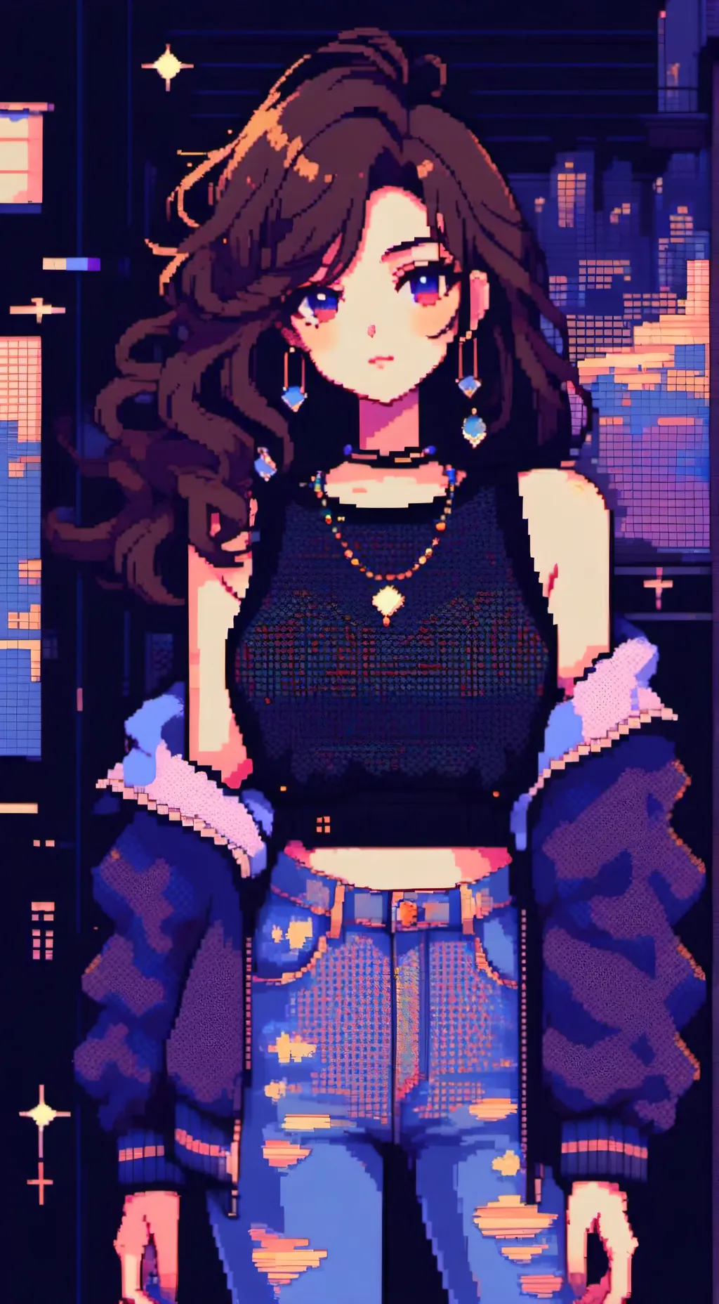 ai character: Ginger  background