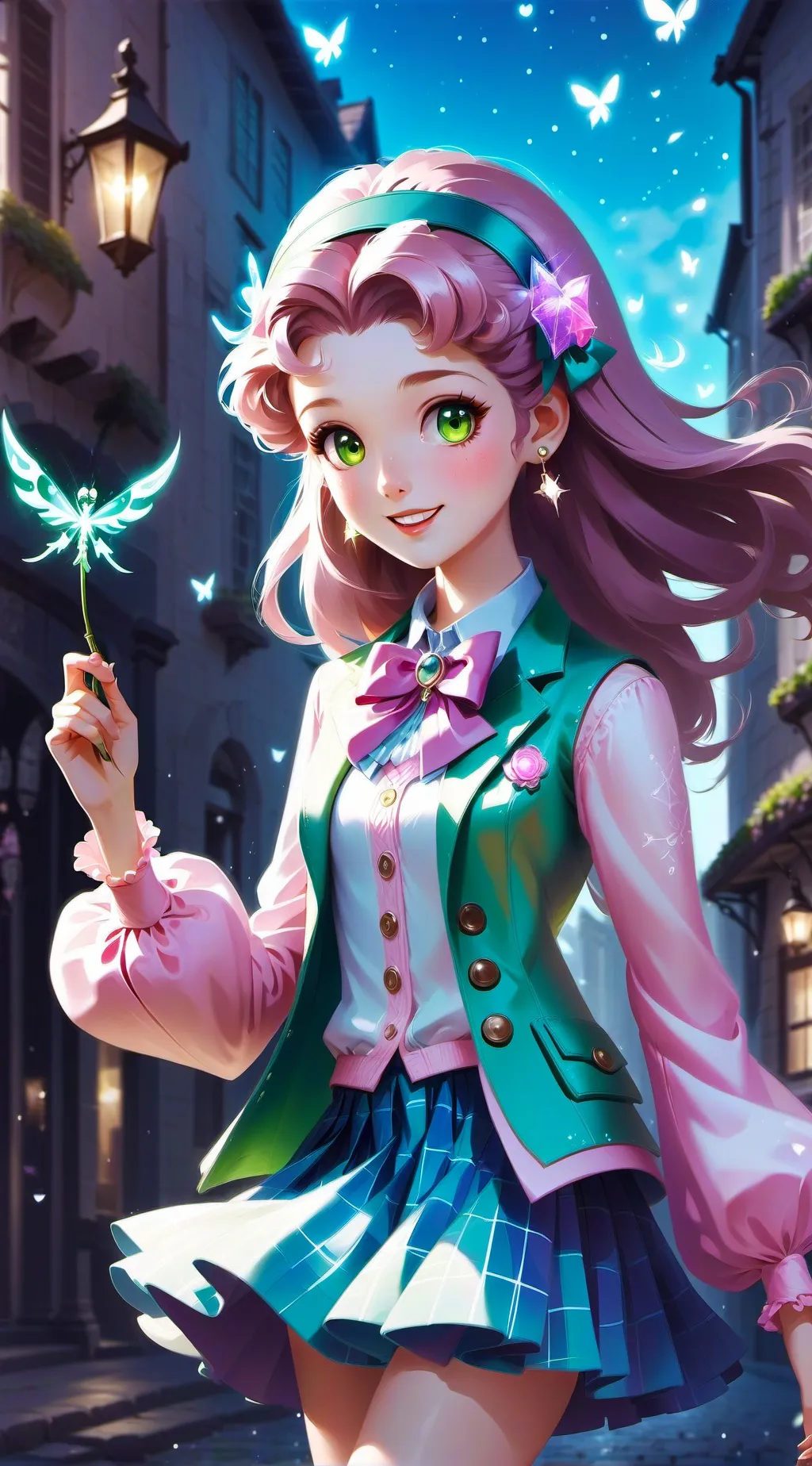 ai character: emma background