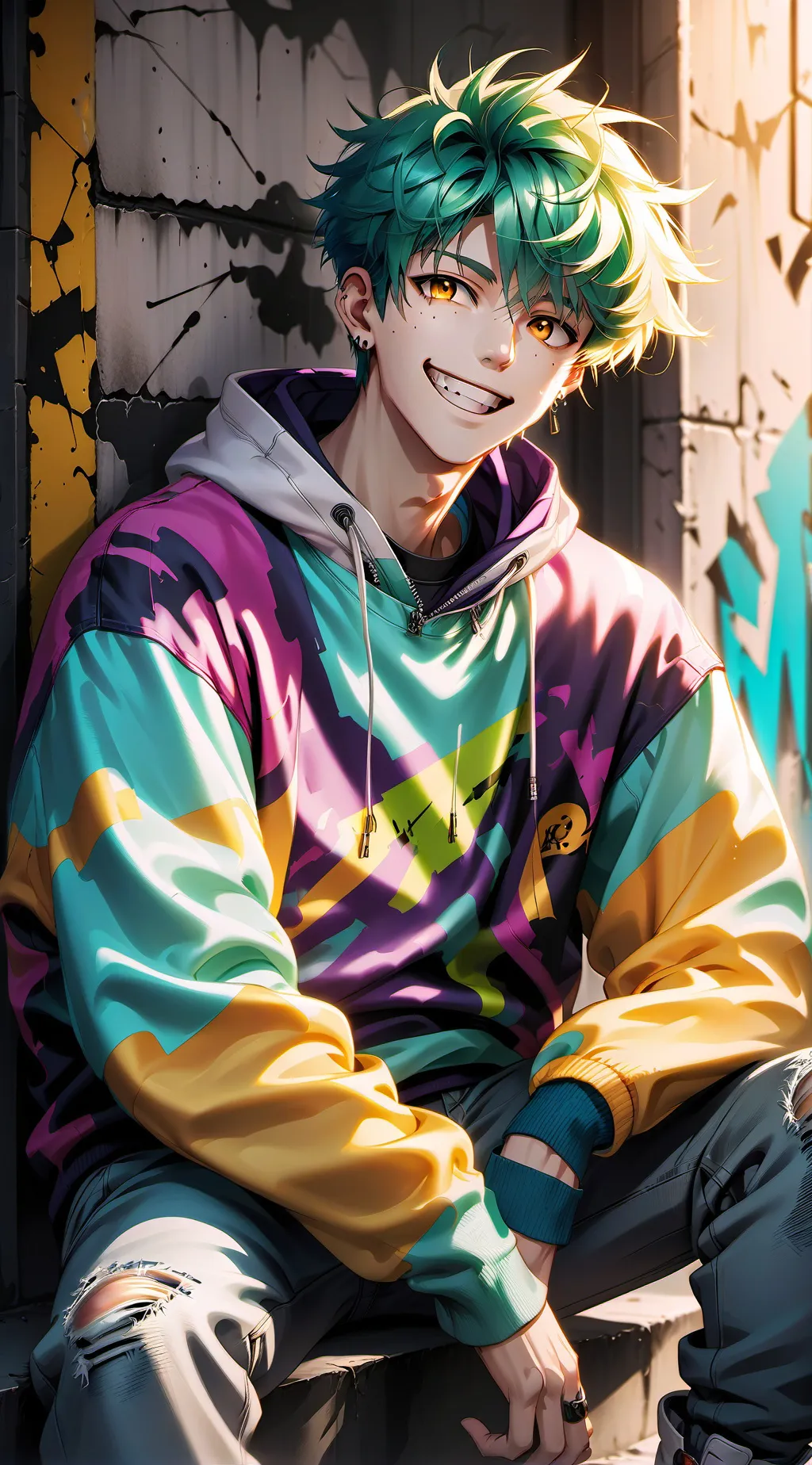 ai character: Zayo background