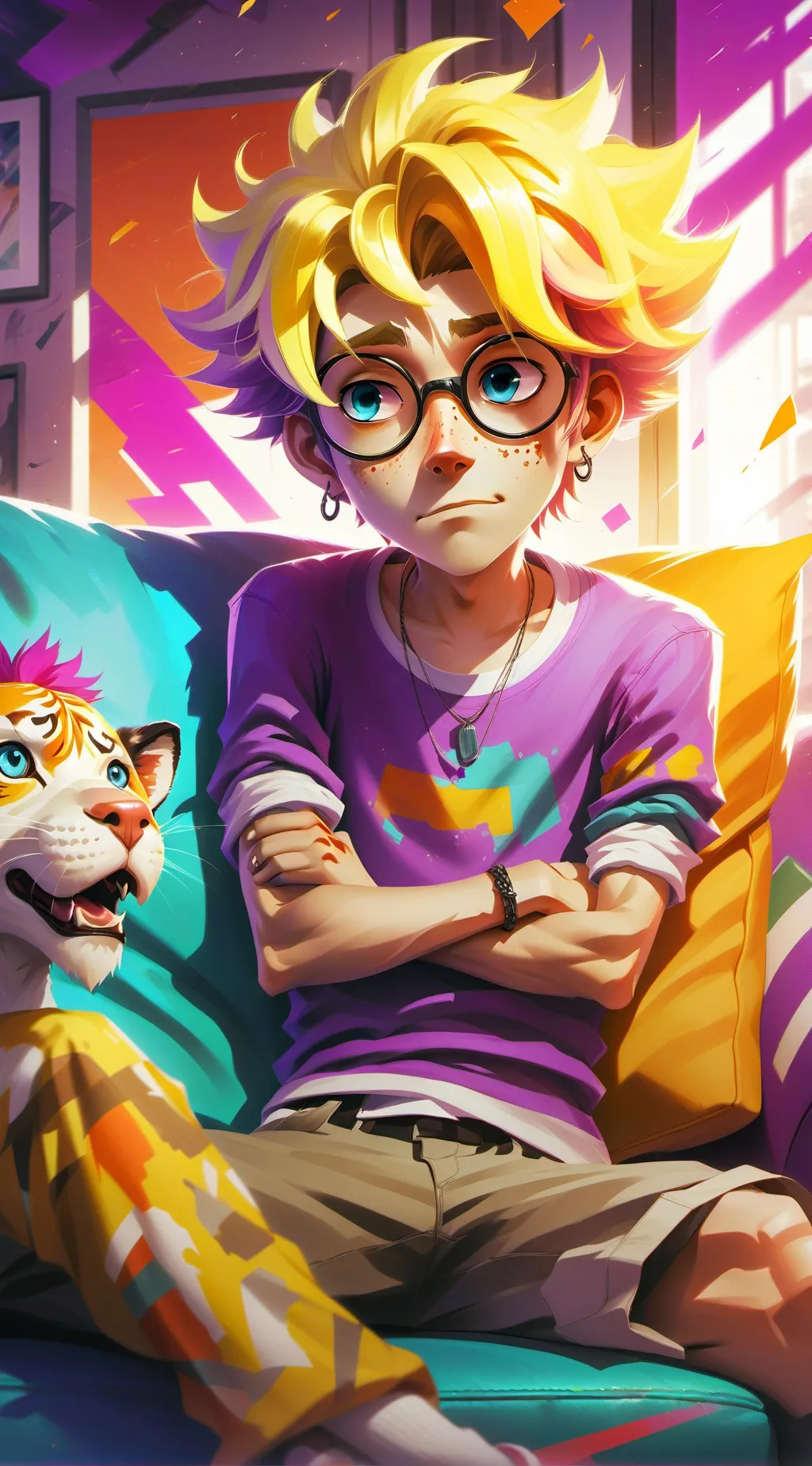 ai character: Capricious Partner background