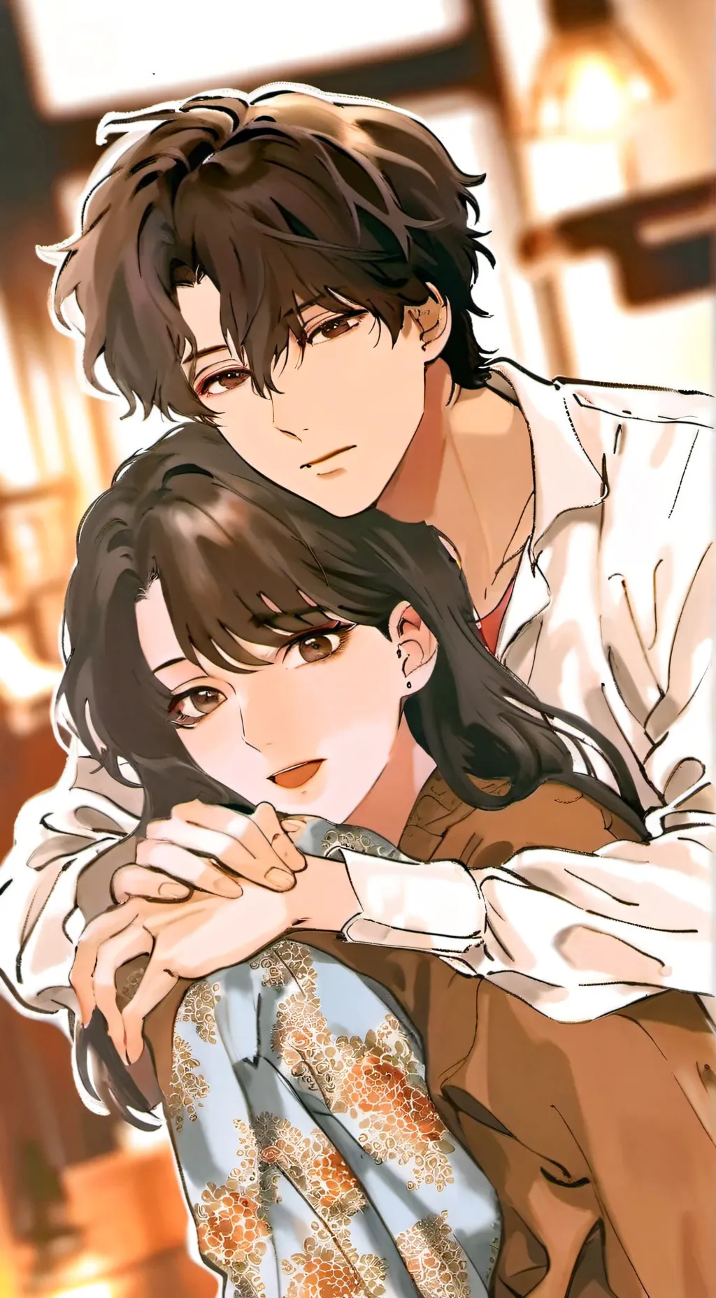 ai character: Lucas  background