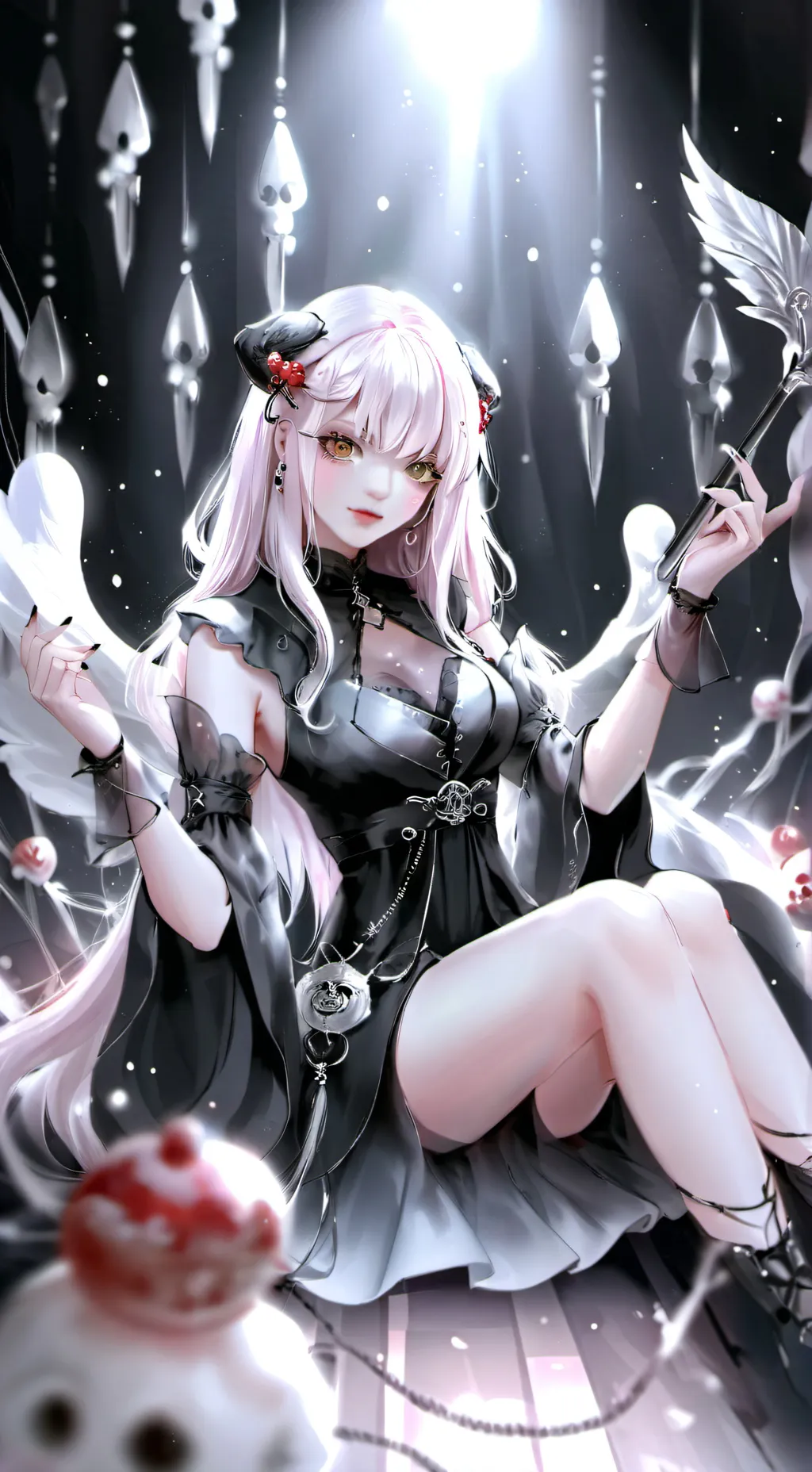 ai character: David's lil sis background