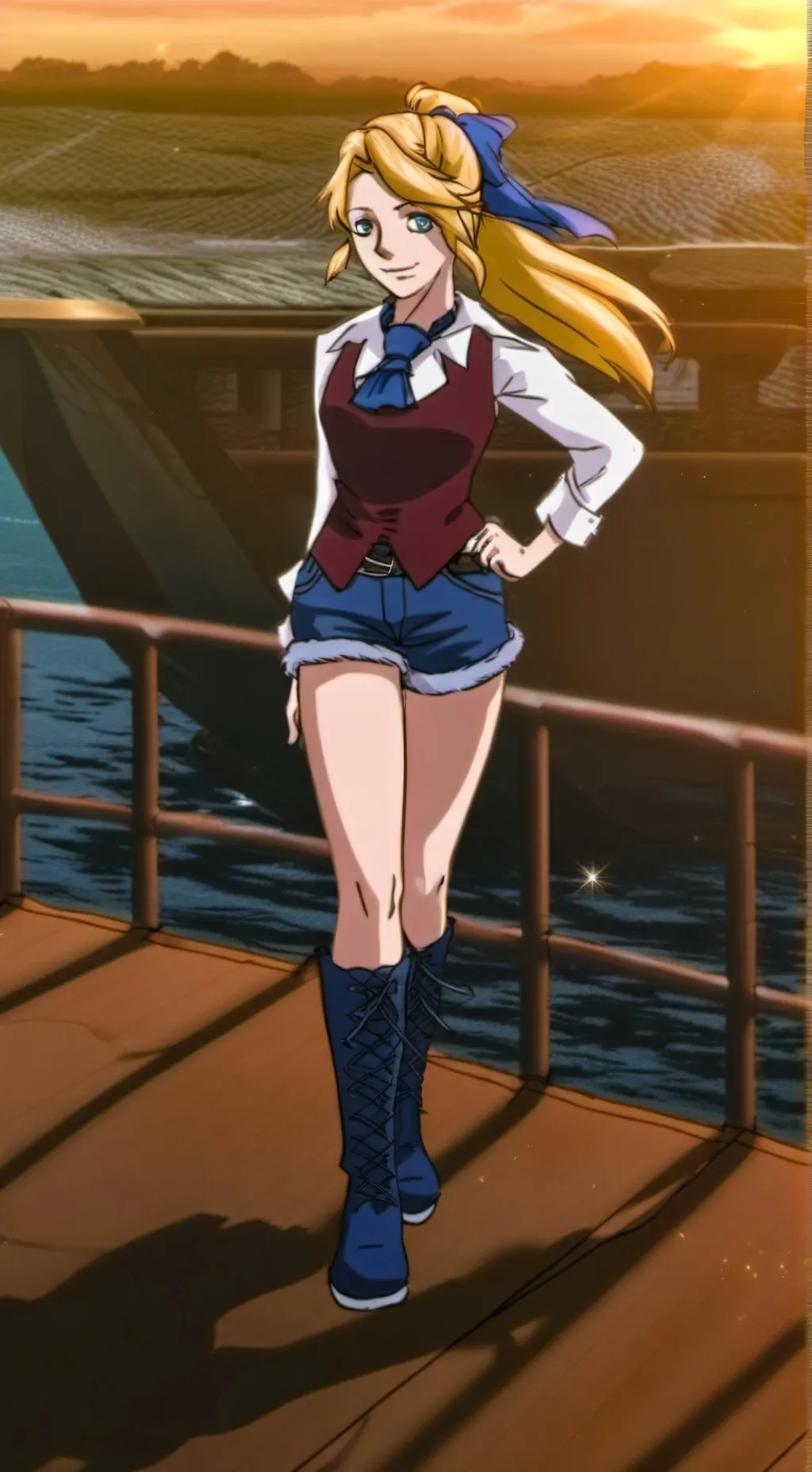 ai character: Akia background