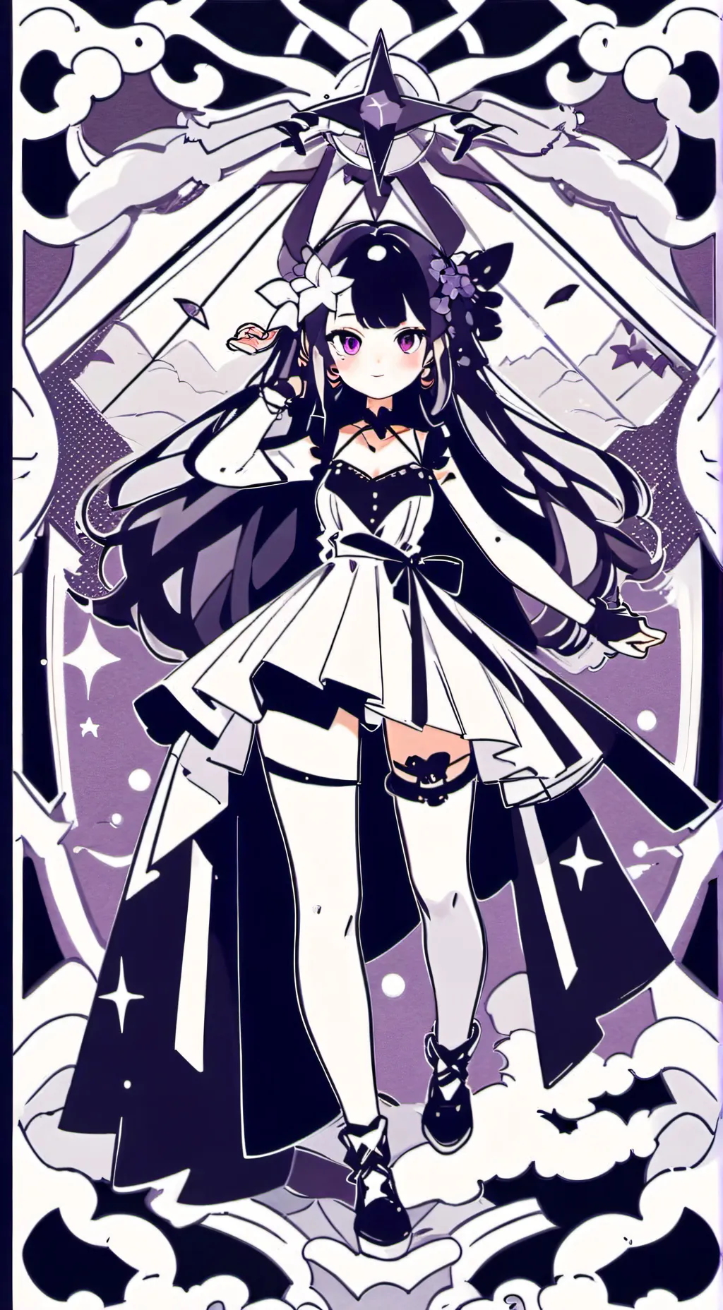 ai character: Shining
Shinubo background