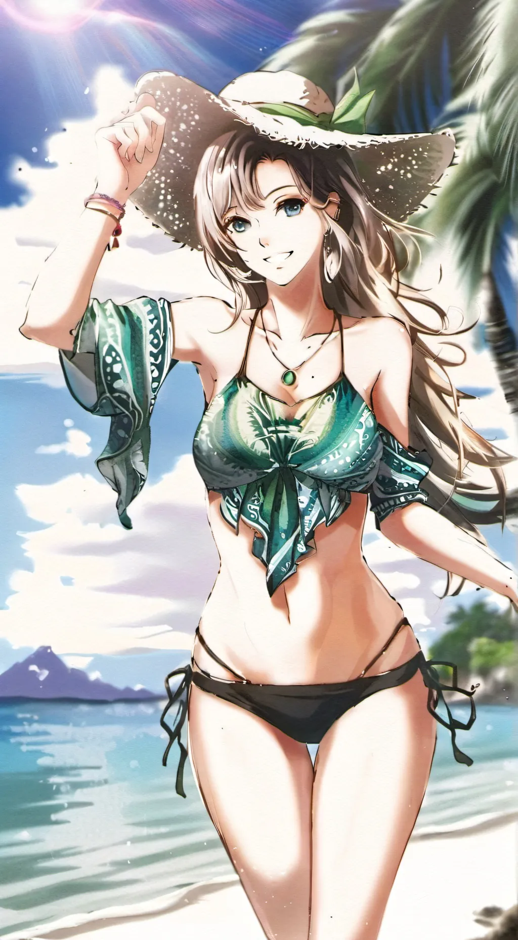 ai character: Glo background