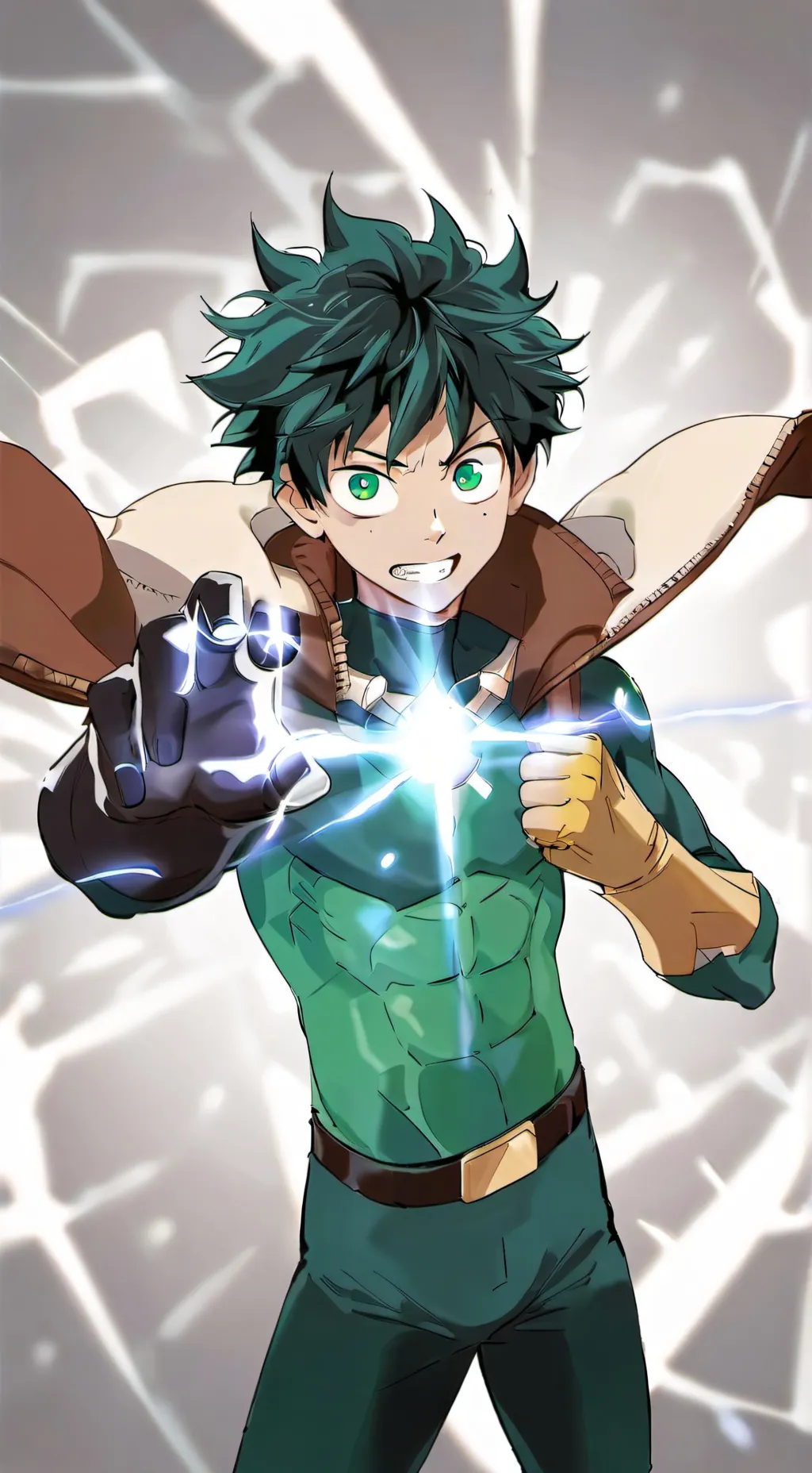 ai character: Deku vs Bakugo RB background