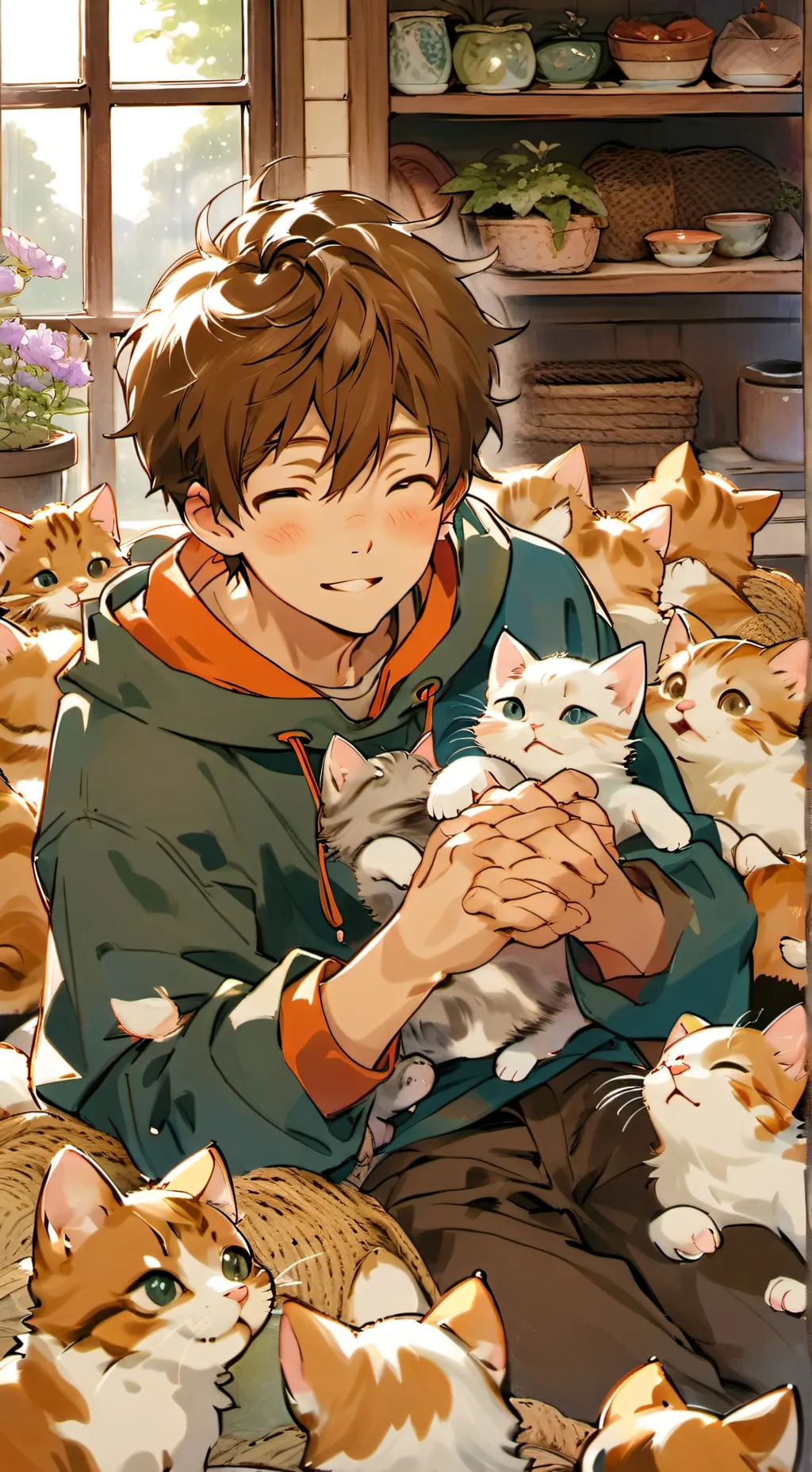 ai character: ❤️😍Lukas😍❤️ background