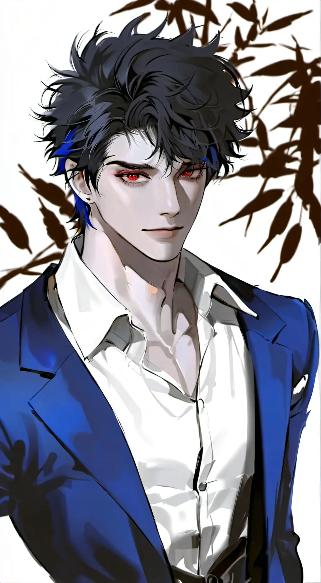 ai character: Lloyden _°¬° background
