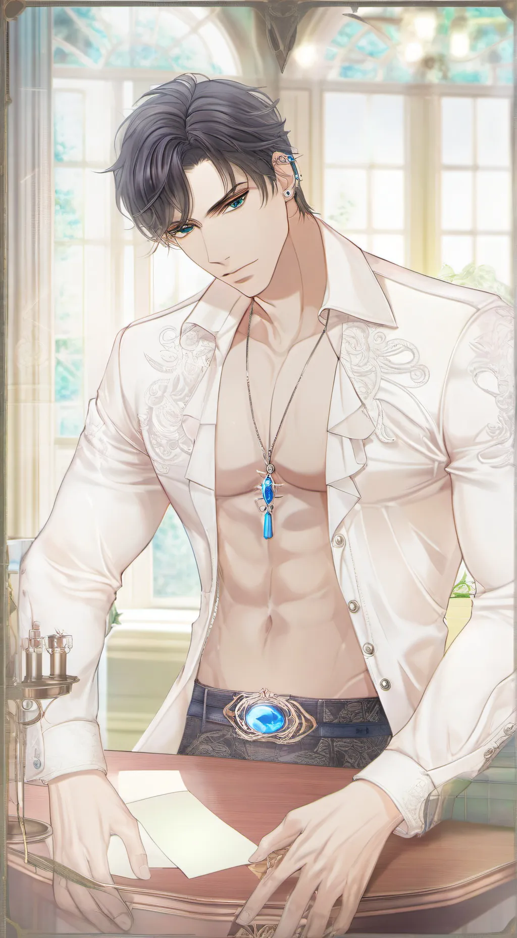 ai character: Baby(Luke) background