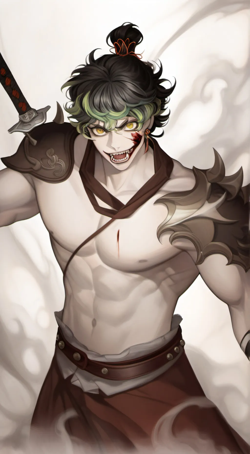 ai character: UPPERMOOOONSSSSSS! background