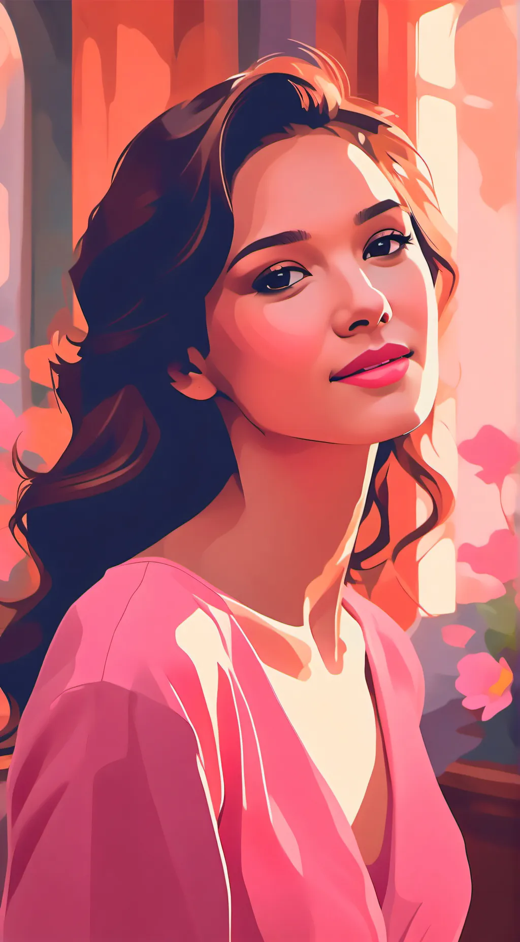 ai character: bluudud meets me:3 background