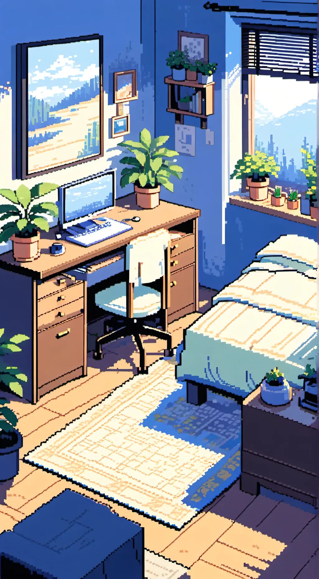 ai character: AoT Sleepover #2 background