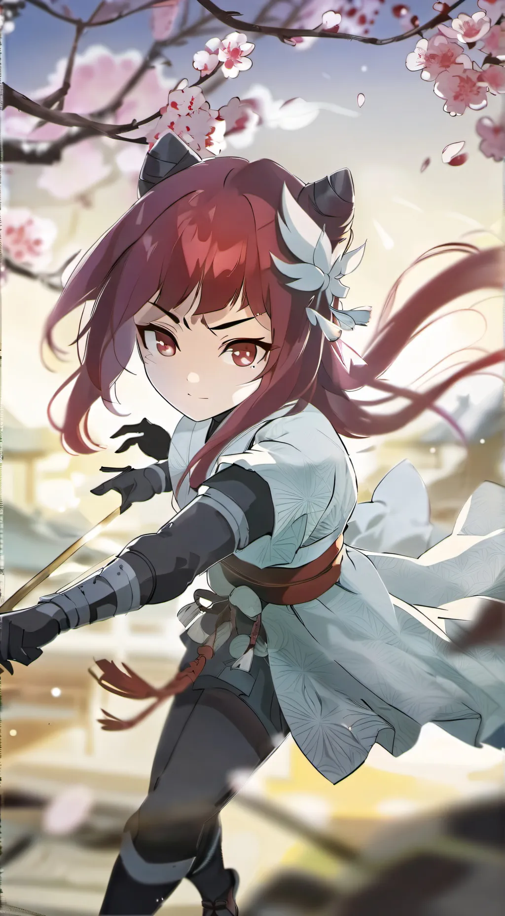 ai character: lily background