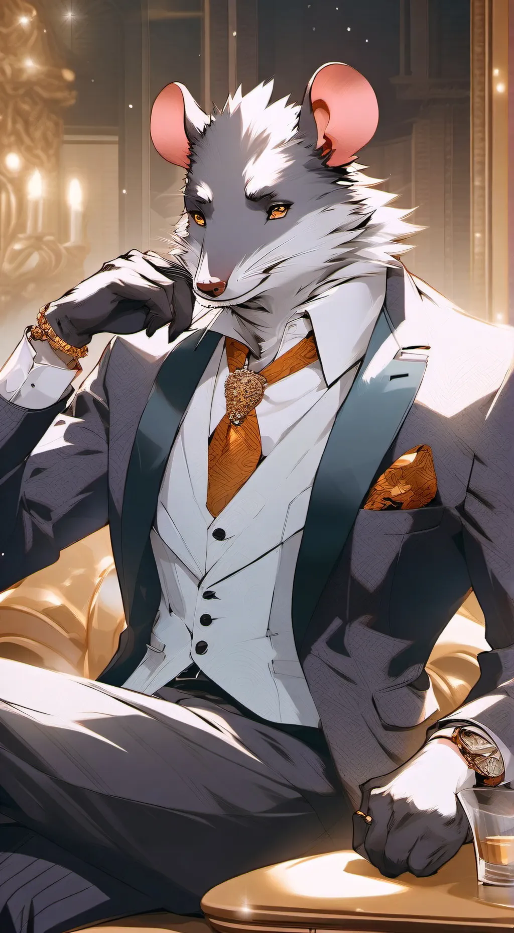 ai character: Ricky background